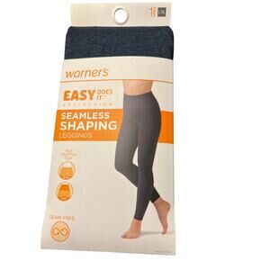 Warner's Women's Seamless Shaping Leggings Denim Heather - L/XL